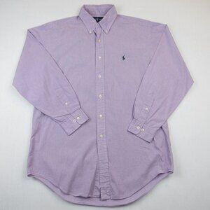 Ralph Lauren Yarmouth Men's Size 15 1/2 Long Sleeve Shirt 32/33